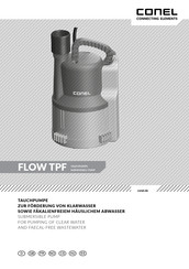 Conel FLOW TPF Montage- Und Betriebsanleitung