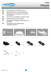 Whispbar K368W Fitting Kit Montageanleitung