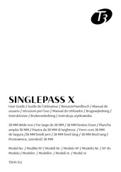 T3 SINGLEPASS X Benutzerhandbuch