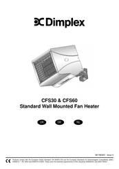 Dimplex CFS60 Bedienungsanleitung
