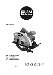 Elem Co-Ligne SC1800-G Bedienungsanleitung
