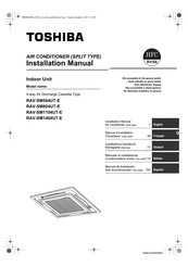 Toshiba RAV-SM564UT-E Installations-Handbuch
