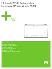 HP LaserJet 5200L serie Leitfaden Zur Inbetriebnahme