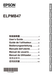 Epson ELPMB47 Bedienungsanleitung