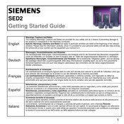 Siemens SED2 Startanleitung