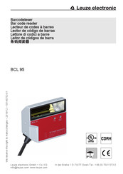 Leuze electronic BCL 95 M2/
R2-150-M12.8 Bedienungsanleitung