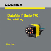 Cognex DataMan 470-Serie Kurzanleitung