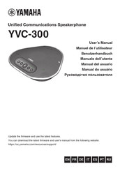 Yamaha YVC-300 Benutzerhandbuch