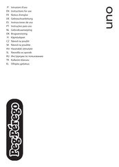 Peg-Perego Uno Gebrauchsanleitung