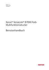 Xerox VersaLink B70XX Benutzerhandbuch