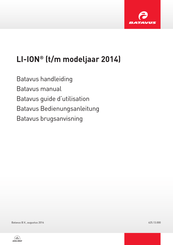 Batavus LI-ION Bedienungsanleitung