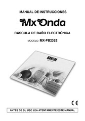 Mx Onda MX-PB2362 Benutzerhandbuch