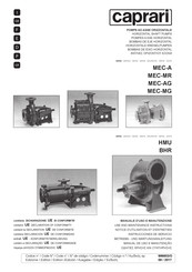 caprari MEC-MR 40-3/5 Betriebs- Und Wartungsanleitung