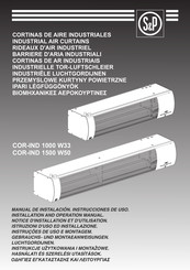 S&P COR-IND 1000 W33 Gebrauchs- Und Montageanweisung