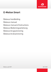 Batavus E-Motion Smart Bedieningsanleitung