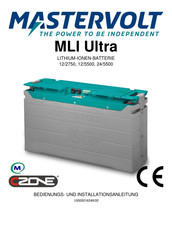 Mastervolt MLI Ultra 24/5500 Bedienungs- Und Installationsanleitung