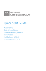 Barracuda Load Balancer ADC appliance Kurzanleitung