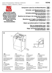 RS Pro V6740 Bedienungsanleitung