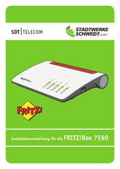 Fritz! FRITZ!Box 7590 Installationsanleitung