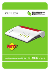 Fritz! FRITZ!Box 7530 Installationsanleitung
