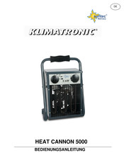 Suntec KLIMATRONIC HEAT CANNON 5000 Bedienungsanleitung