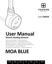TERMA systectherm MOA BLUE Bedienungsanleitung