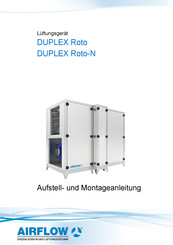 Airflow DUPLEX Roto Aufstell- Und Montageanleitung