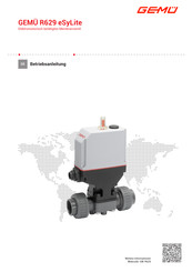 Gemu R629 Betriebsanleitung