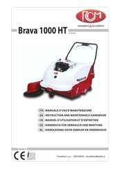 RCM Brava 1000 HT Handbuch Für Gebrauch Und Wartung