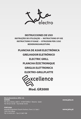 Jata electro Excellence GR3000 Bedienungsanleitung