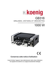 H.Koenig GB316 Handbuch