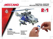 Meccano TACTICAL COPTER HELICOPTERE DE COMBAT Bauanleitung