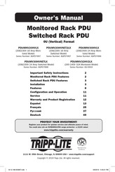 Tripp-Lite PDUMV20HVNET2LX Benutzerhandbuch