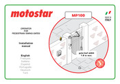 Motostar MP100 Installationsanleitung