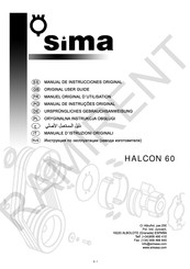 Sima HALCON 60 Gebrauchsanweisung