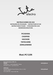 Jata electro PC123N Bedienungsanleitung