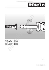 Miele CSAD 1300 Handbuch