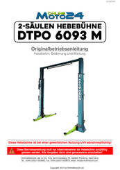 OnlineMoto24 DTPO 6093 M Originalbetriebsanleitung