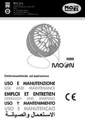MO-EL MOON 3688 Gebrauch Und Wartung