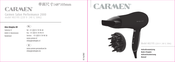 Carmen HD2195 Gebrauchsanweisung