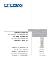 Fermax VDS CITYLINE Installationshandbuch