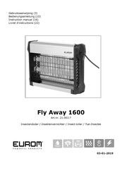 EUROM Fly Away 1600 Bedienungsanleitung