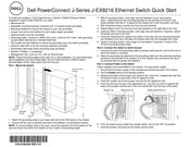 Dell PowerConnect J-EX8216 Schnellstart