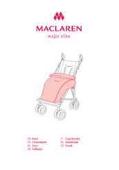 Maclaren major elite Handbuch