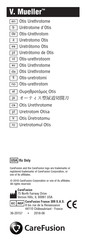 CareFusion V. Mueller Gebrauchsanweisung
