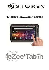 Storex eZee'Tab7r Kurzanleitung Für Die Installation