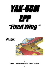 HEPF YAK-55M EPP Fixed Wing Bedienungsanleitung