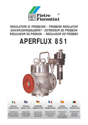 Pietro Fiorentini APERFLUX 851 Technisches Handbuch