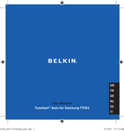 Belkin TuneCast Bedienungsanleitung