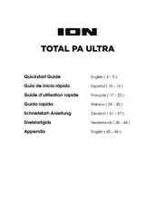 ION TOTAL PA ULTRA Schnellstartanleitung